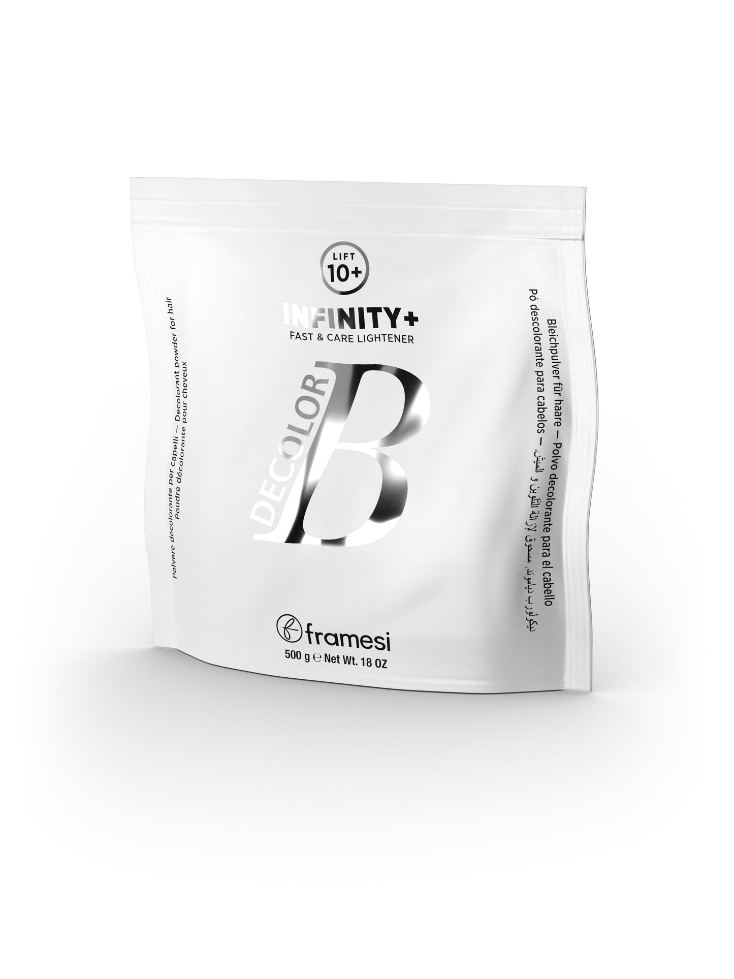 FRAMESI DECOLOR B INFINITY+ FAST&CARE LIGHTENER DECOLORANT POWDER FOR HAIR 500G 500GR