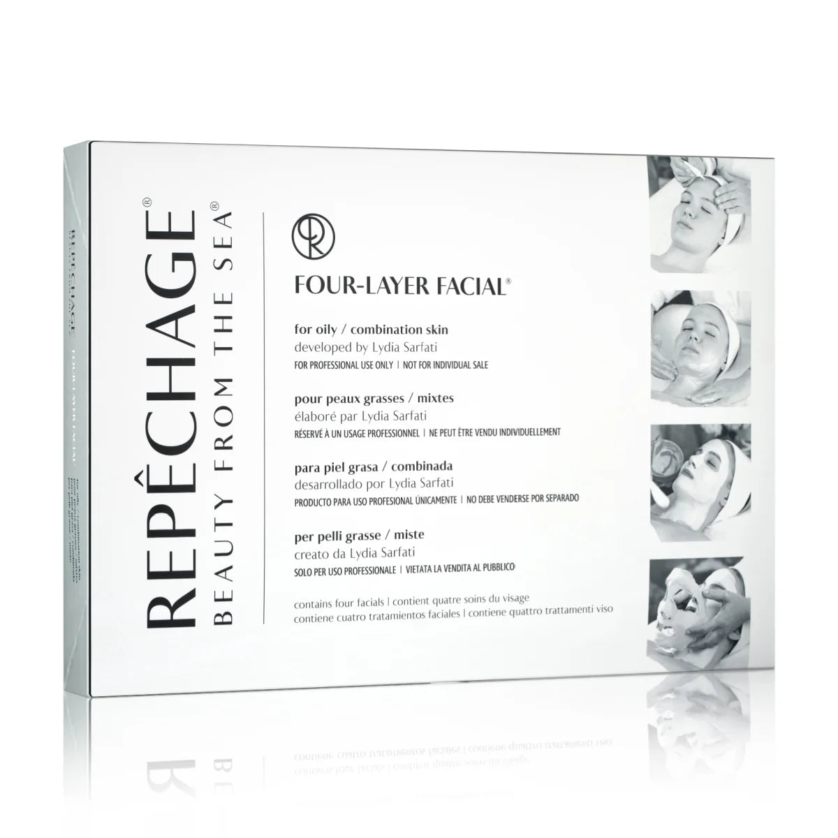 Four layer facial for oily combination skin