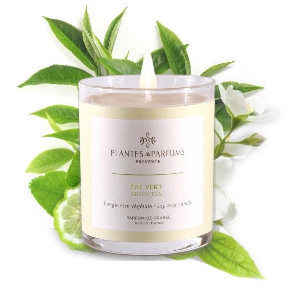 Perfumed Hand Poured Candle - Green Tea 180g