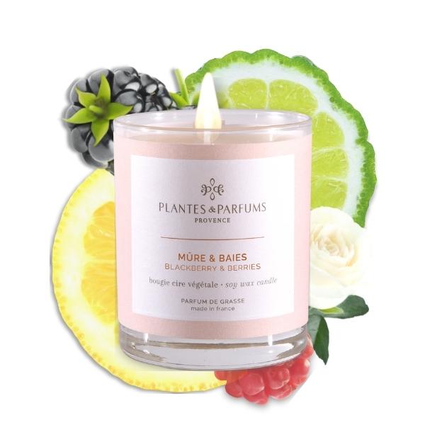 Perfumed Candle - Blackberry & Berries 180g