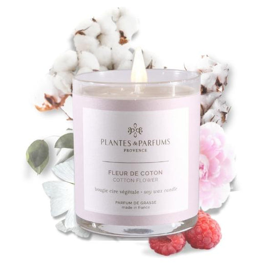 Perfumed Handcraft Candle - Cotton Flower 180g