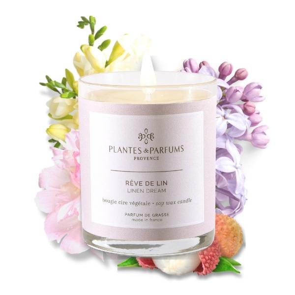 Perfumed Handcraft Candle - Linen Dream 180g