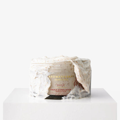مقشر الوجه والجسم ثلاثي الأفعال بالورد 200 مل