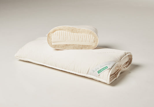 وسادة SAMINA Bio-ceramic Nature Soft EVO، عرض 40 سم × طول 80 سم